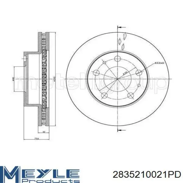 Купить 78BD46221 Icer Ротор тормозной