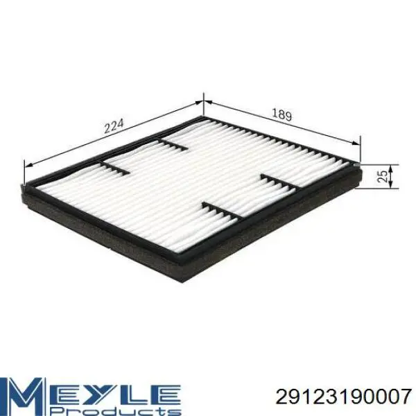 Фільтр салону 29123190007 Meyle
