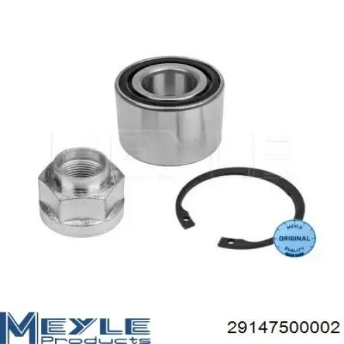29147500002 Meyle Подшипник ступицы задней
