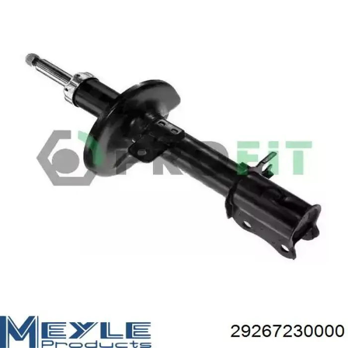 Амортизатор задній, лівий 29267230000 Meyle