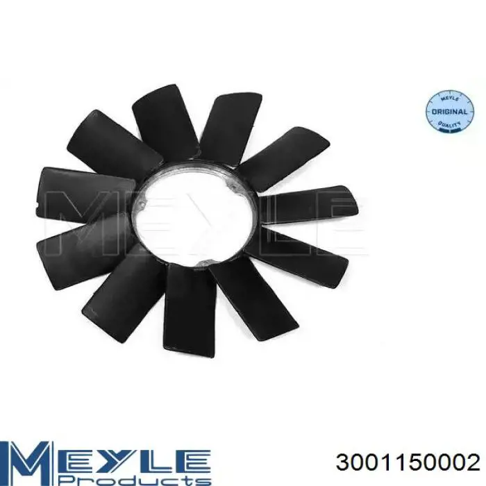 3001150002 Meyle вентилятор (крыльчатка радиатора охлаждения)