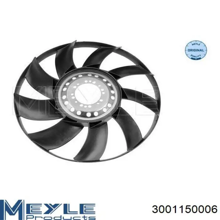 3001150006 Meyle вентилятор (крыльчатка радиатора охлаждения)