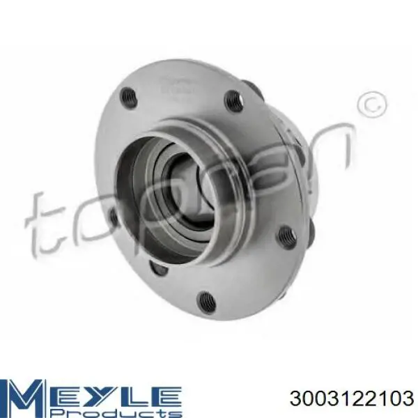 Ступицы передних колес Meyle 3003122103 цена, от 54.18 USD
