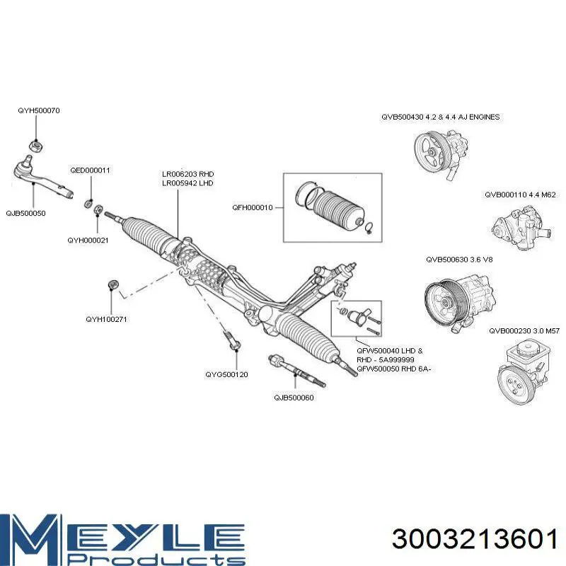 Купить 32130396405 BMW Чехол рулевого механизма
