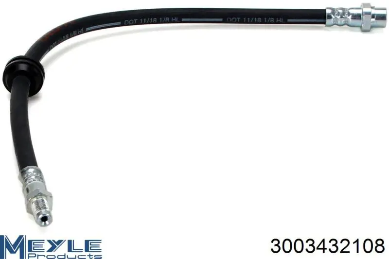 Шланг тормозной задний Meyle 3003432108