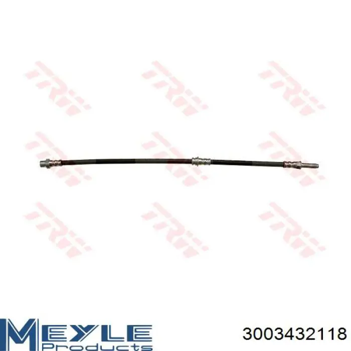 Tubo flexible de frenos trasero 3003432118 Meyle