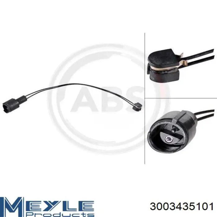 Датчик износа тормозных колодок, задний ABS 39526 цена, от 1.84 USD