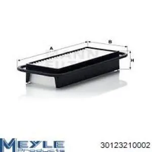 Воздушный фильтр A922 Vasco Filters