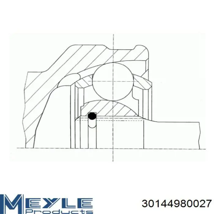 Купить GI227 Japan Parts Внешняя граната