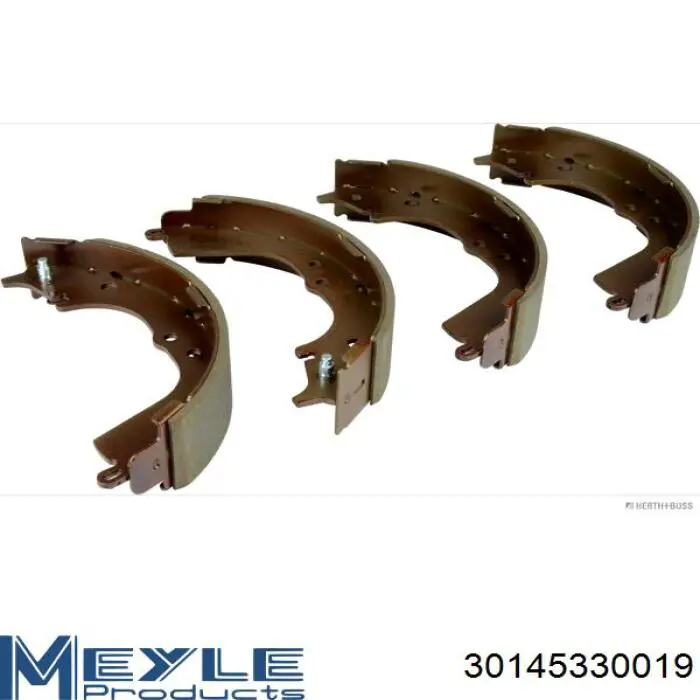Задние барабанные колодки SBC07225 Starline