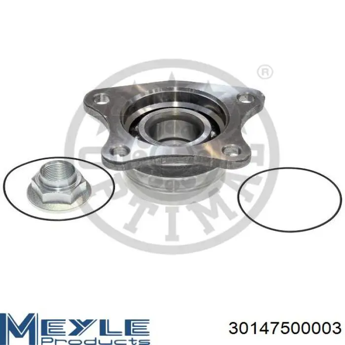 Ступицы задних колес Koyo DACF1072B1 цена, от 26.64 USD