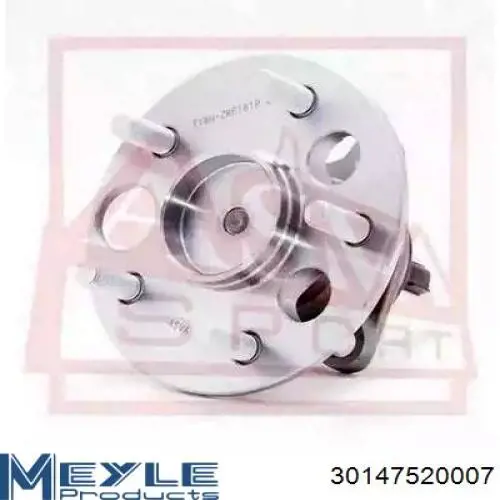 Задняя ступица MRB16247 MarkBest