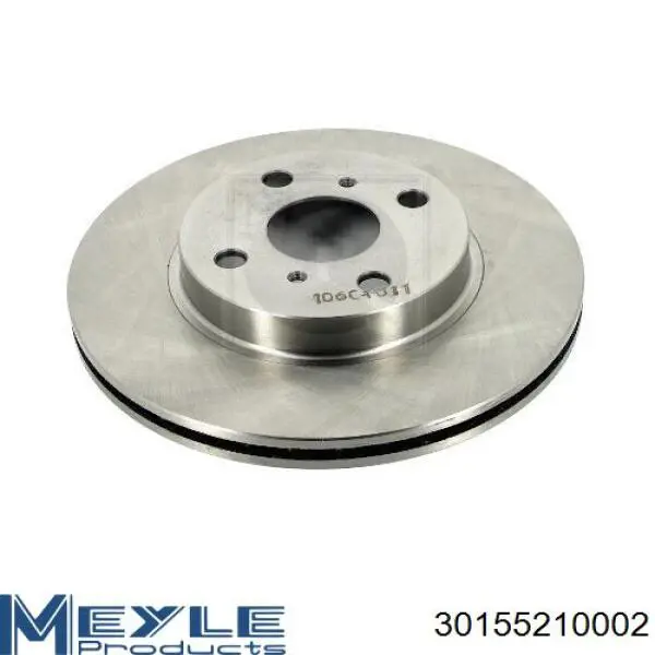 Передний тормозной диск General Motors 94851806