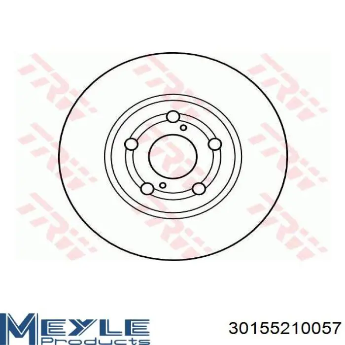 Передний тормозной диск Hart 214353