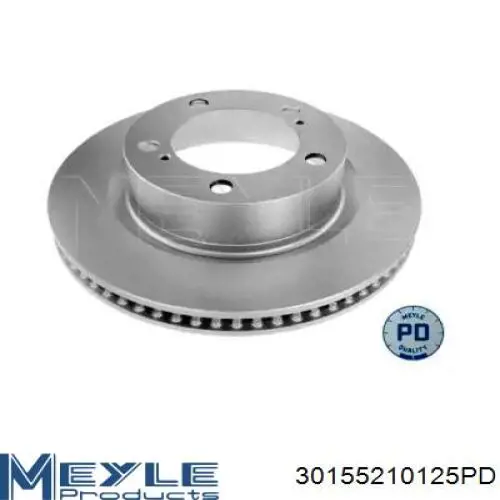 30155210125PD Meyle диск тормозной передний