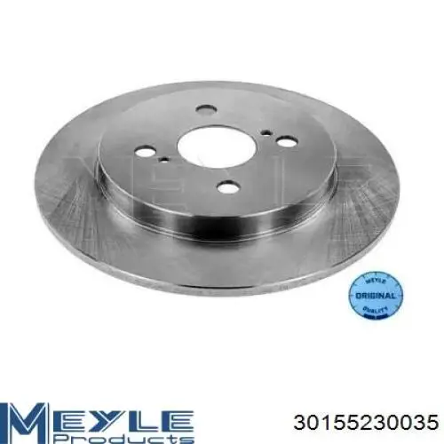 30-15 523 0035 Meyle диск тормозной задний