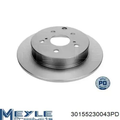 61591AP Applus диск тормозной задний