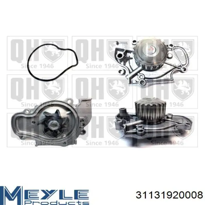 Помпа охлаждения Meyle 31131920008 цена, от 33.17 USD
