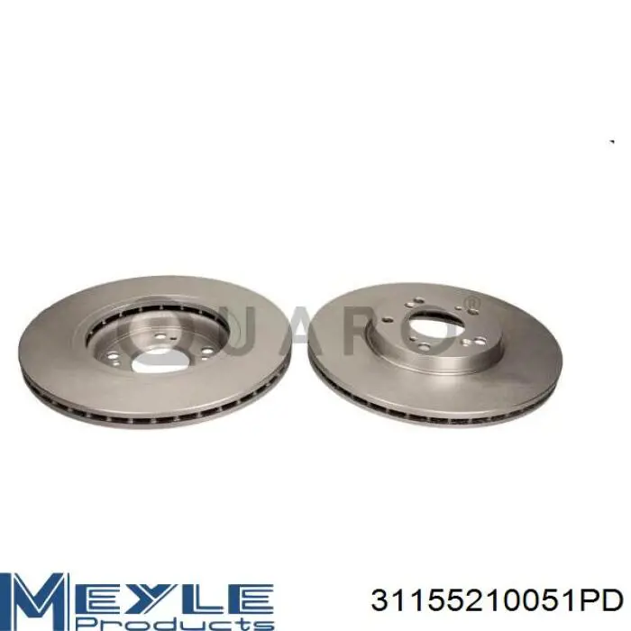Передние тормозные диски 4507GL Rotinger