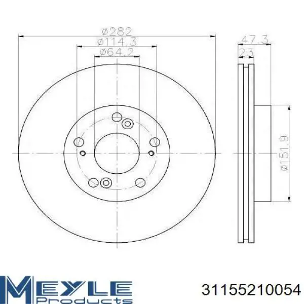 Купить 45251S7AE11 Honda Ротор тормозной
