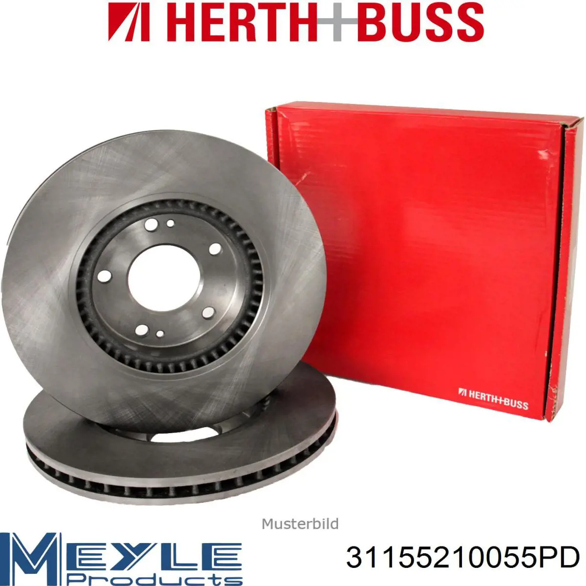 Тормоз дисковый передний Denckermann B130788 цена, от 43.90 USD