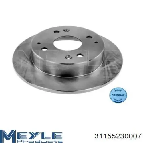 23-0361 Metelli диск тормозной задний