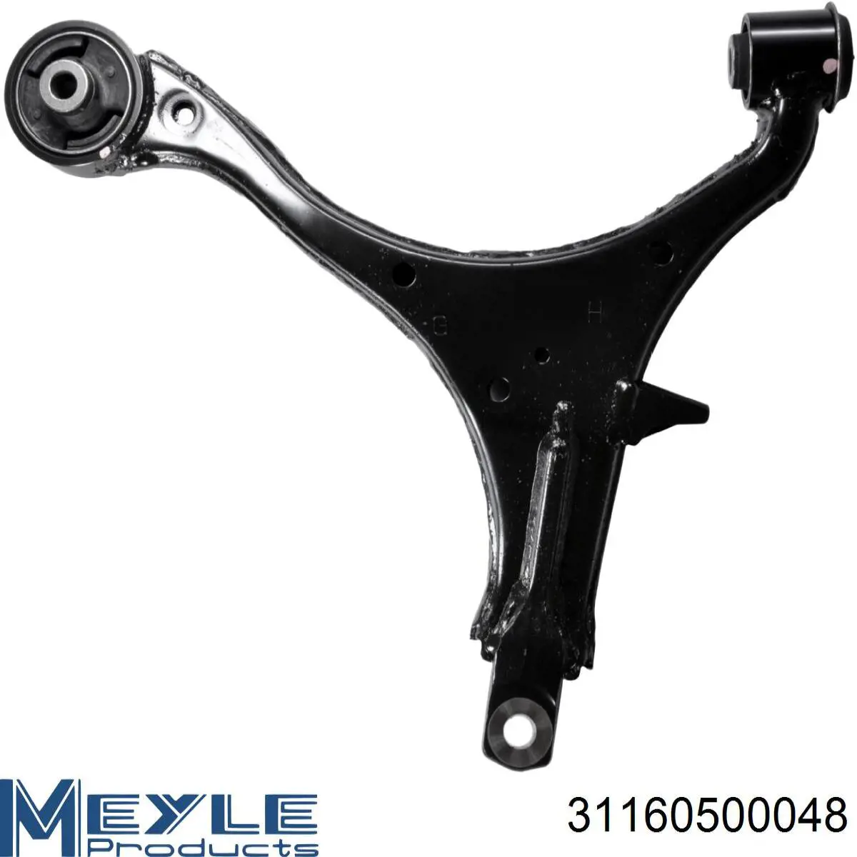 Левый рычаг передней нижней подвески Meyle 31160500048 цена, от 46.73 USD