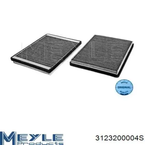 Купить 3123200004S Meyle Фильтр салона угольный