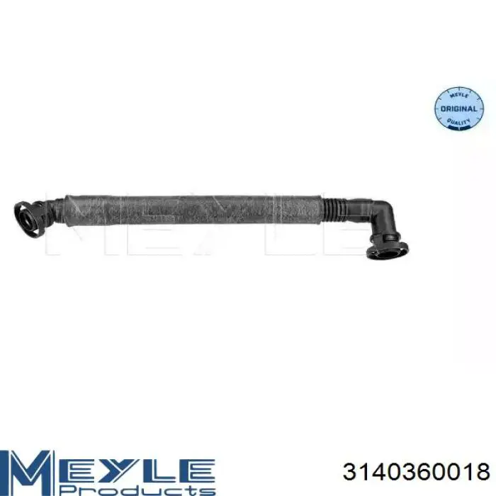3140360018 Meyle cano derivado de ventilação de cárter (de separador de óleo)