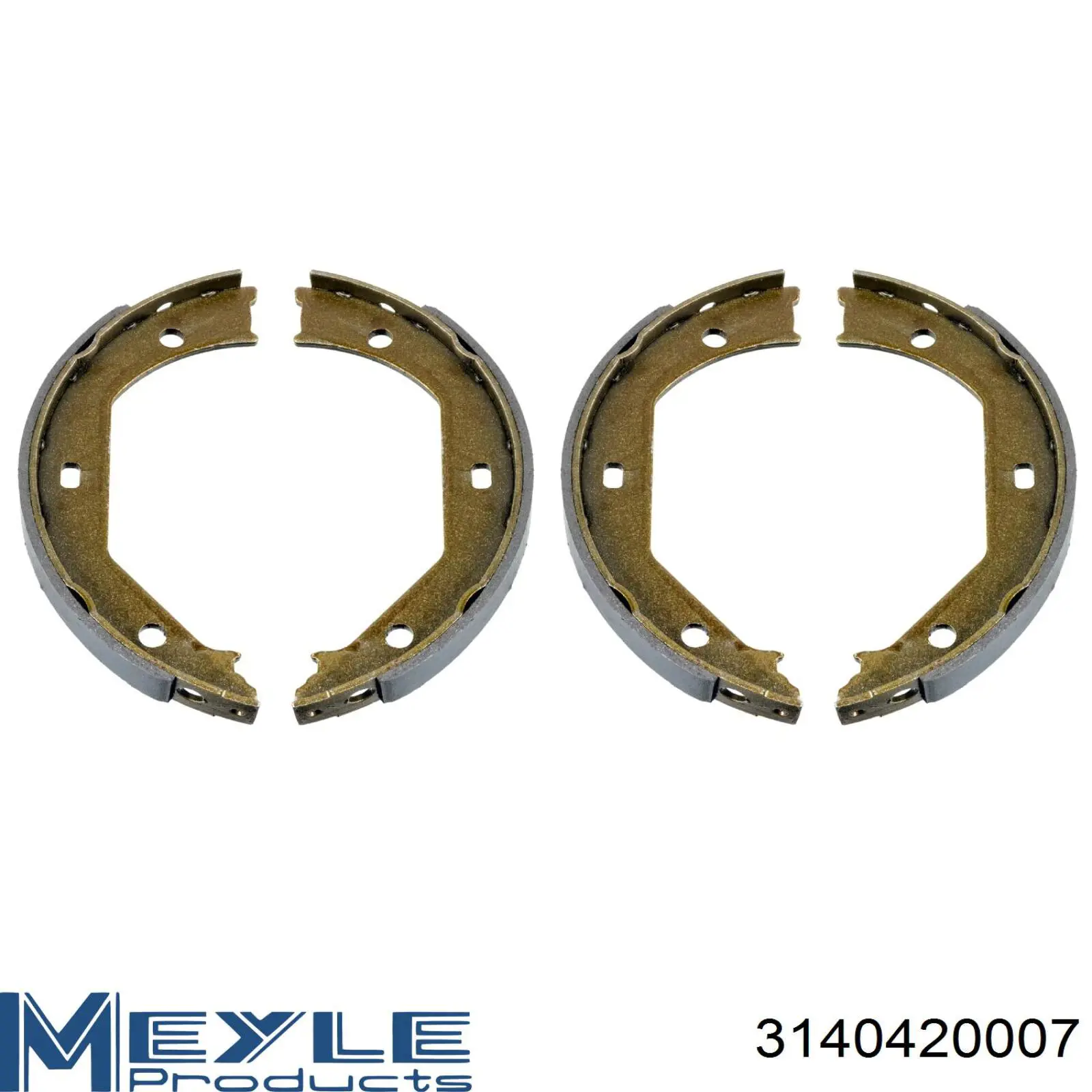 Тормозные колодки стояночного тормоза NTY HSTBM007 цена, от 13.88 USD
