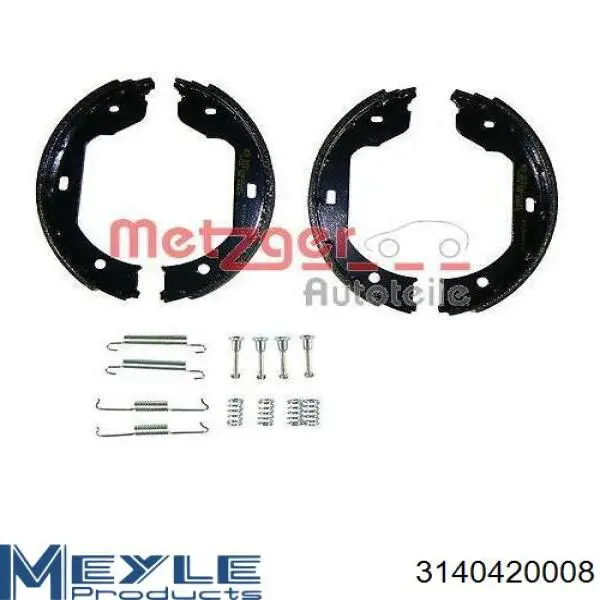 Тормозные колодки стояночного тормоза Hart 259850 цена, от 24.16 USD