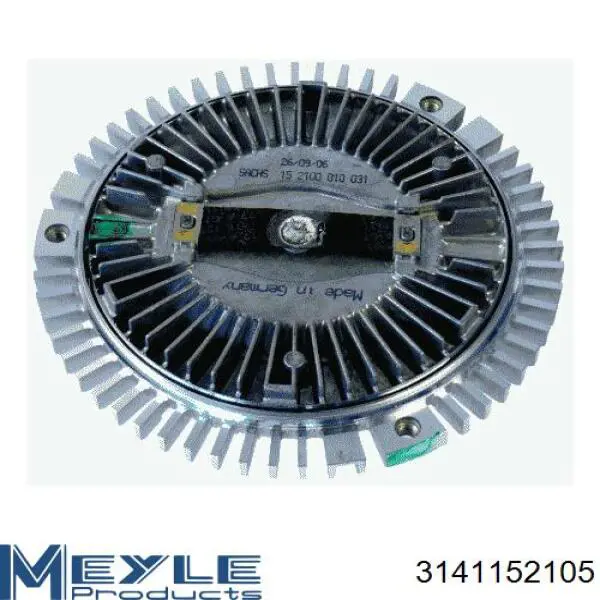 Embrague, ventilador del radiador 3141152105 Meyle