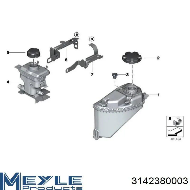 Крышка расширительного бачка Stellox 7550962SX цена, от 5.56 USD