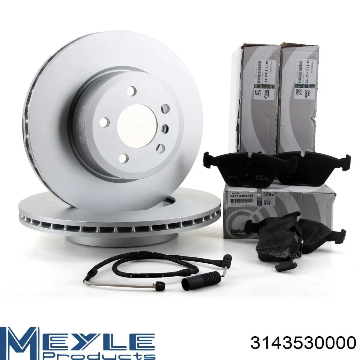 Датчик износа колодок Meyle 3143530000