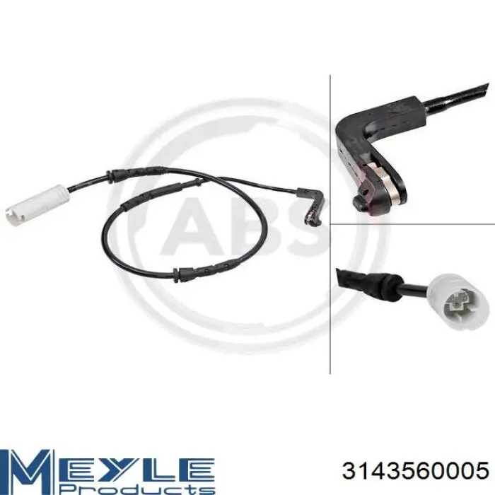 Датчик износа тормозных колодок передний 3143560005 Meyle