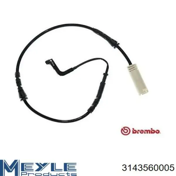 Сигнализатор износ тормозных колодок Meyle 3143560005 цена, от 9.21 USD