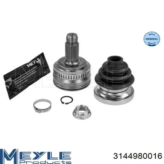 Шарнир равных угловых скоростей задний Meyle 3144980016 цена, от 60.78 USD