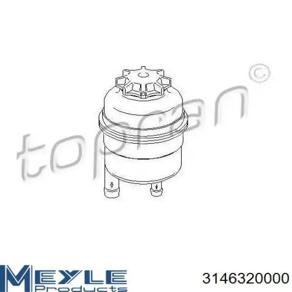 Бачок ГУР 7003207 Autotechteile