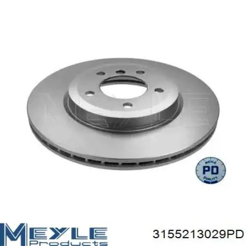 3155213029PD Meyle диск тормозной передний