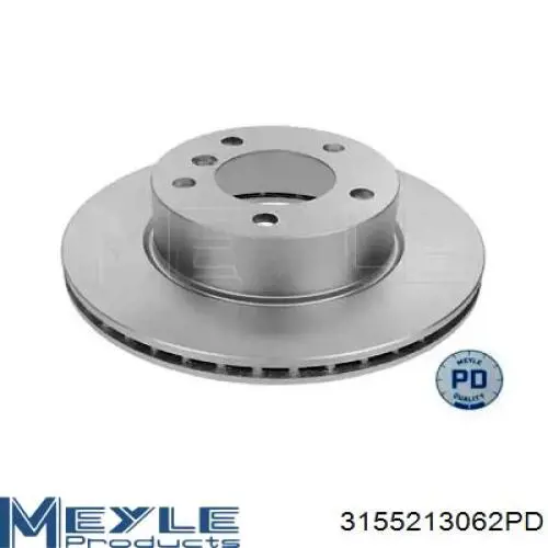 3155213062PD Meyle диск тормозной передний