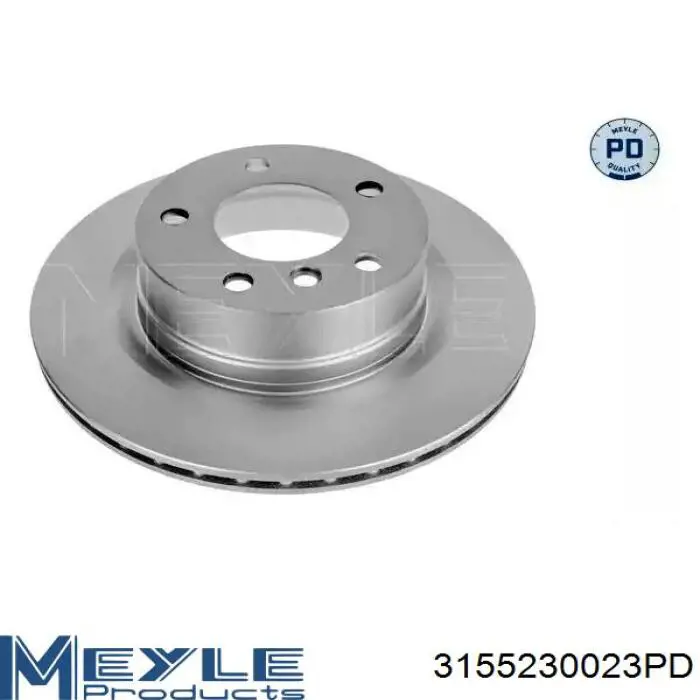 3155230023PD Meyle диск тормозной задний
