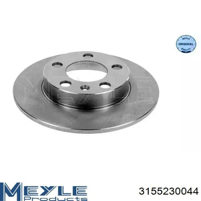 Задний тормозной диск Meyle 3155230044 цена, от 33.79 USD