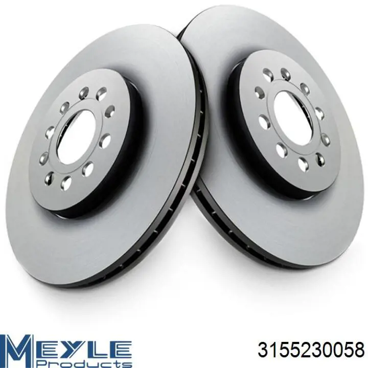 Тормозные диски 3155230058 Meyle