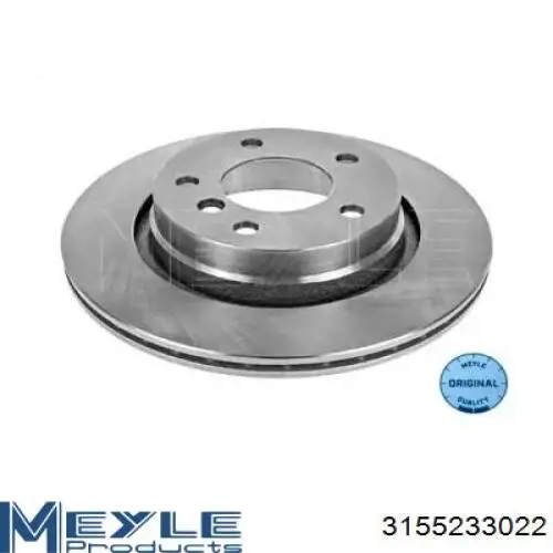 3155233022 Meyle диск тормозной задний