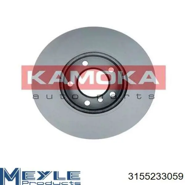 6042800 Kraft Диск тормозной передний