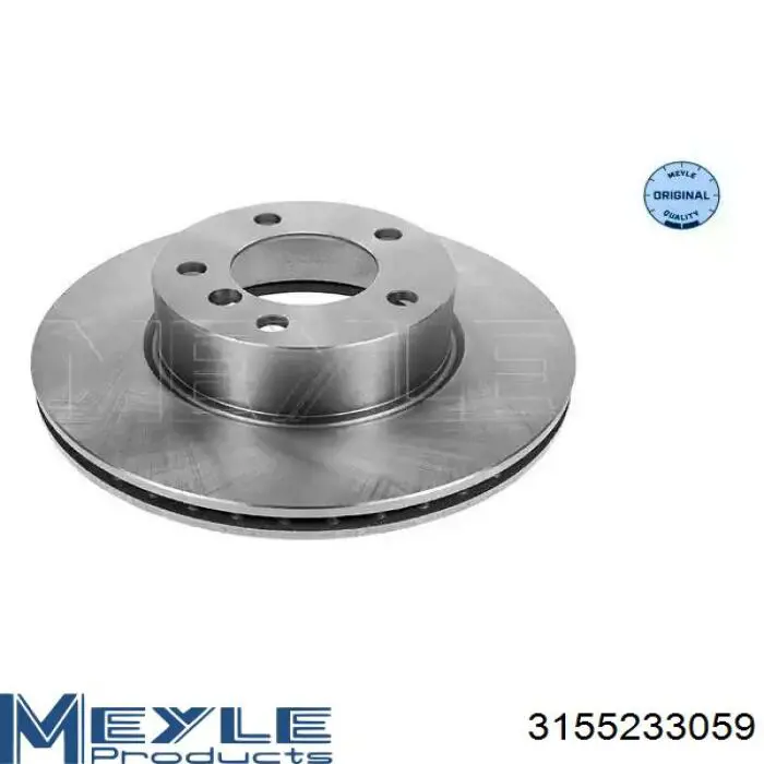 3155233059 Meyle диск тормозной передний