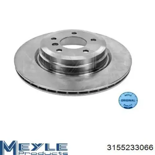 3155233066 Meyle диск тормозной задний