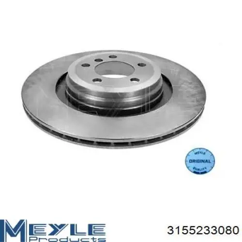 3155233080 Meyle диск тормозной задний