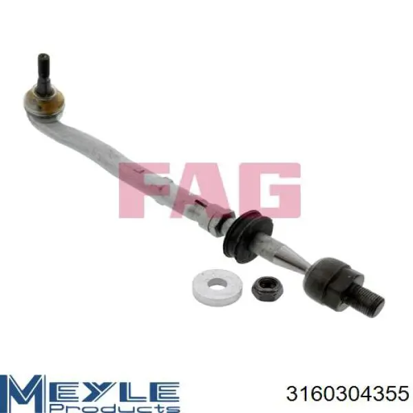 RL321767B Raiso Поперечная рулевая тяга левая