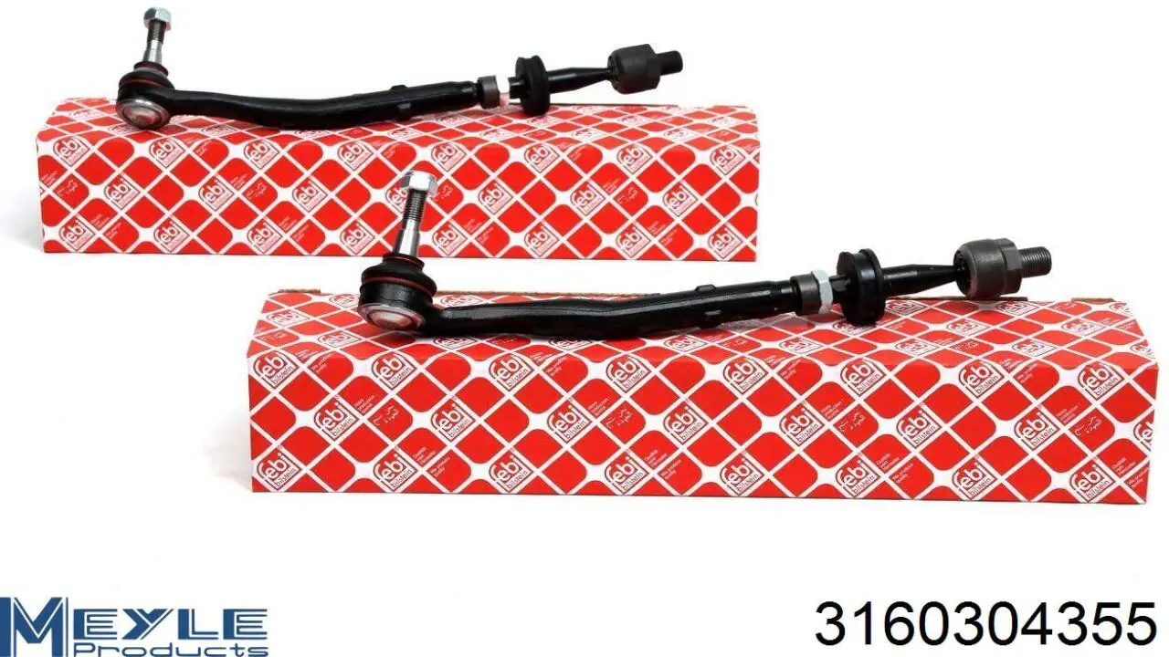 Тяга рулевая в сборе левая RL321767B Raiso